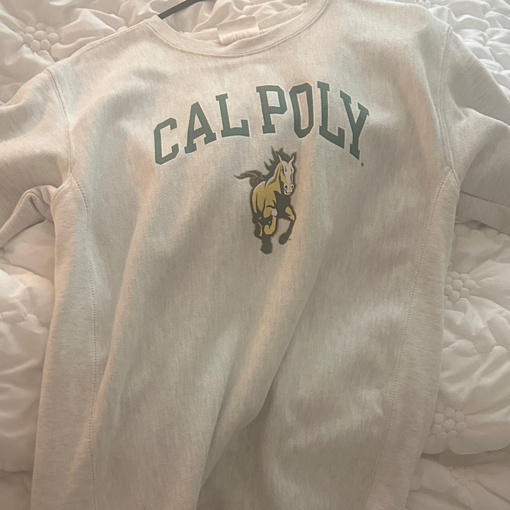 Cal Poly Kids Sweatshirt - Cream